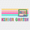 Kinder Garten Stripes - DTF Transfer - PrintPony