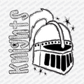 Knights Dotted Design DTF Transfer - PrintPony™