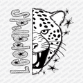 Leopards Dotted Design DTF Transfer - PrintPony™