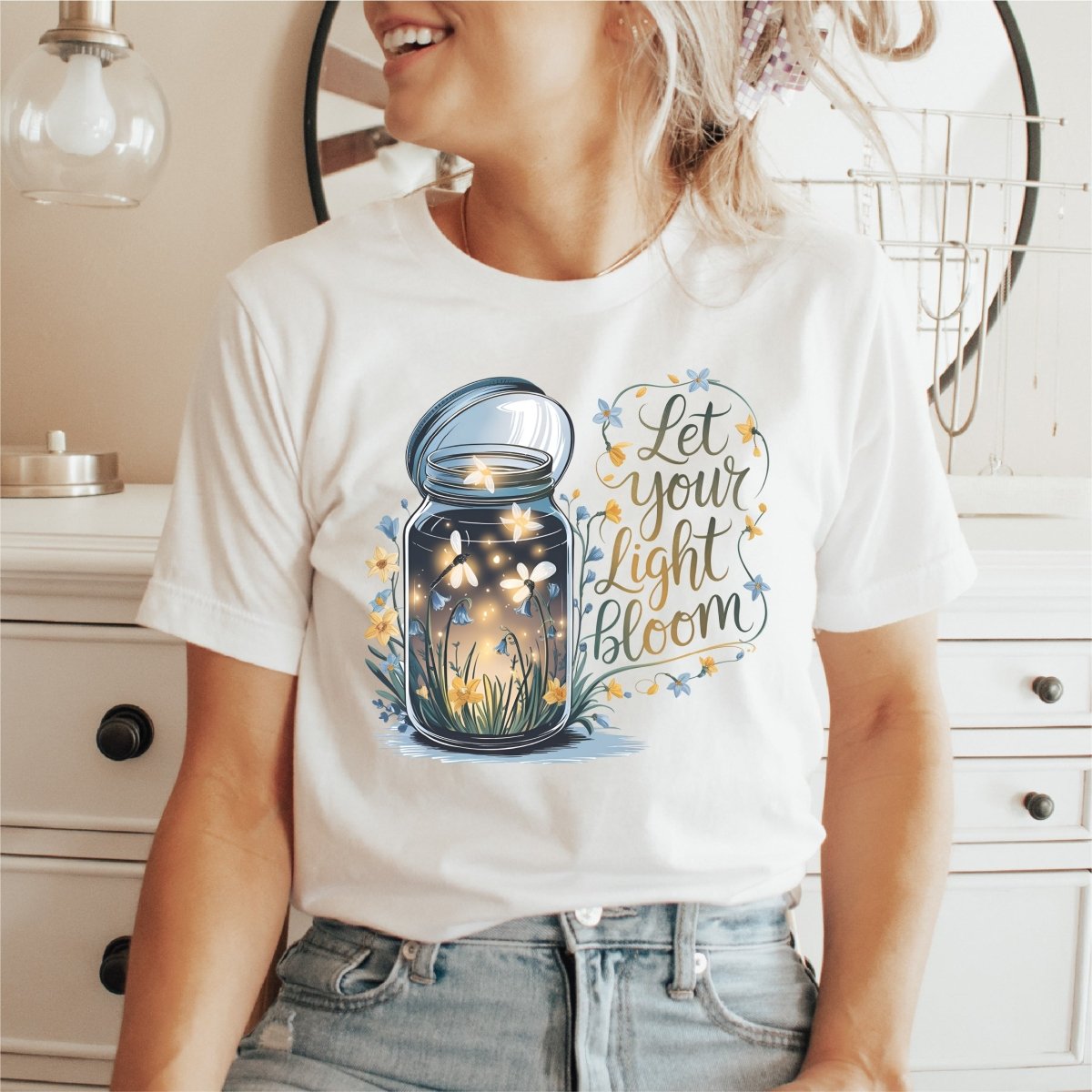 Let Your Light Bloom DTF Transfer - PrintPony®