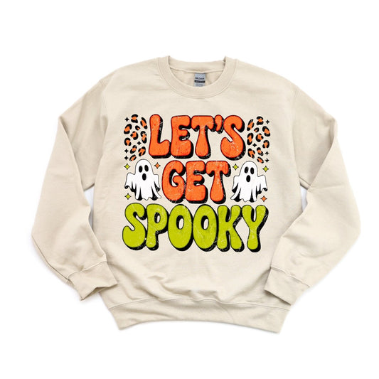 Let's Get Spooky Halloween DTF Transfer (Distressed) - PrintPony™