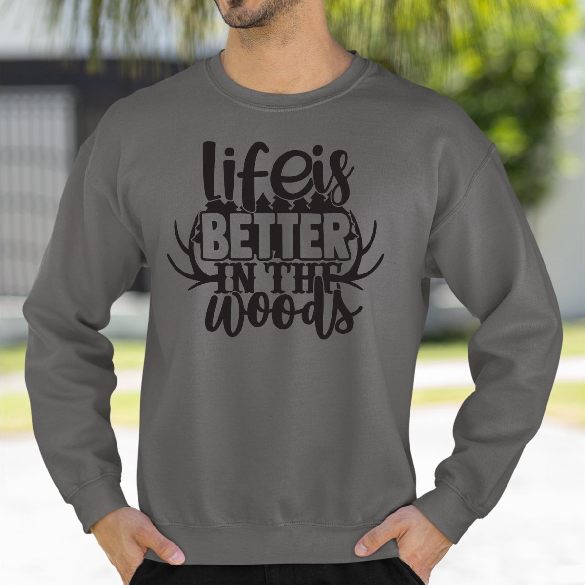Life Is Better in the Woods DTF Transfer - PrintPony®