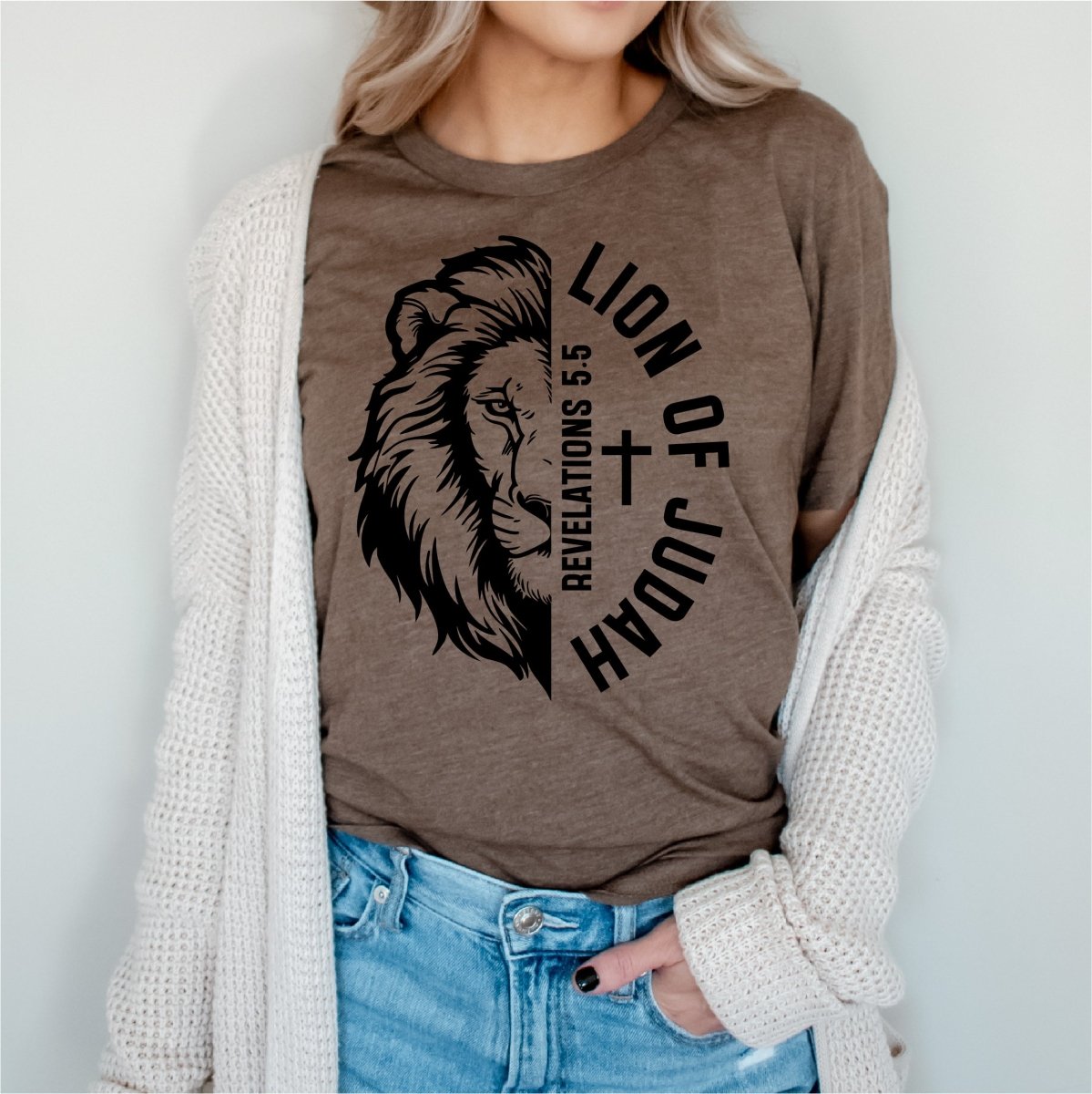 Lion of Judah, Revelations 5:5 - DTF Transfer - PrintPony®