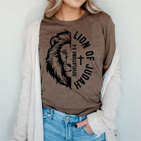 Lion of Judah, Revelations 5:5 - DTF Transfer - PrintPony®