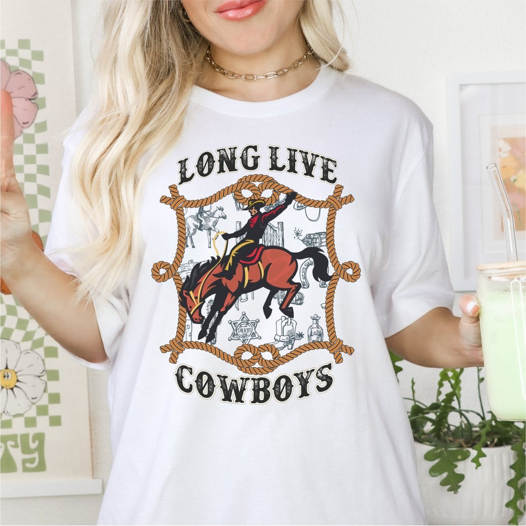 Long Live Cowboys DTF Transfer - PrintPony