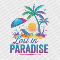 Lost in Paradise - DTF transfer - PrintPony