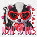 Love Stinks Valentine DTF Transfer - PrintPony