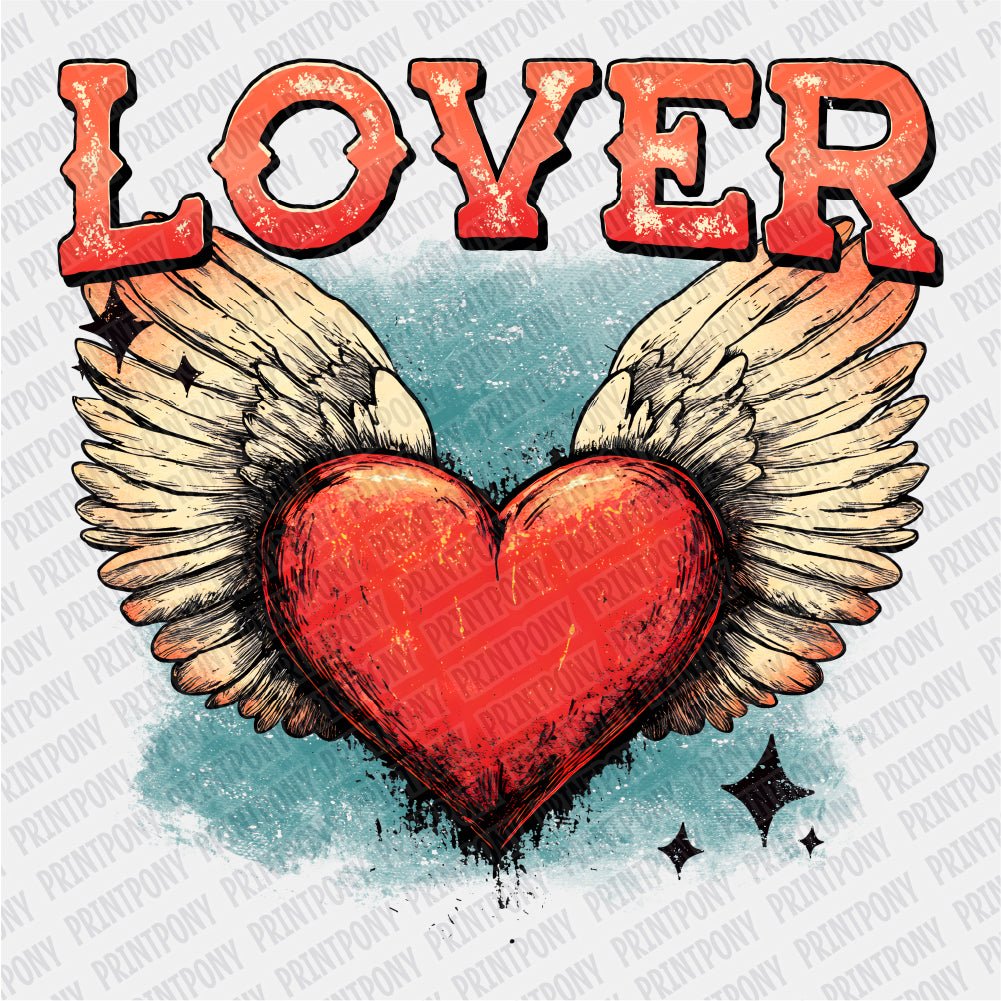 Lover DTF Transfer - PrintPony