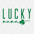 Lucky Mama Shamrock DTF Transfer - PrintPony