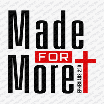 Made for More DTF Transfer - PrintPony®