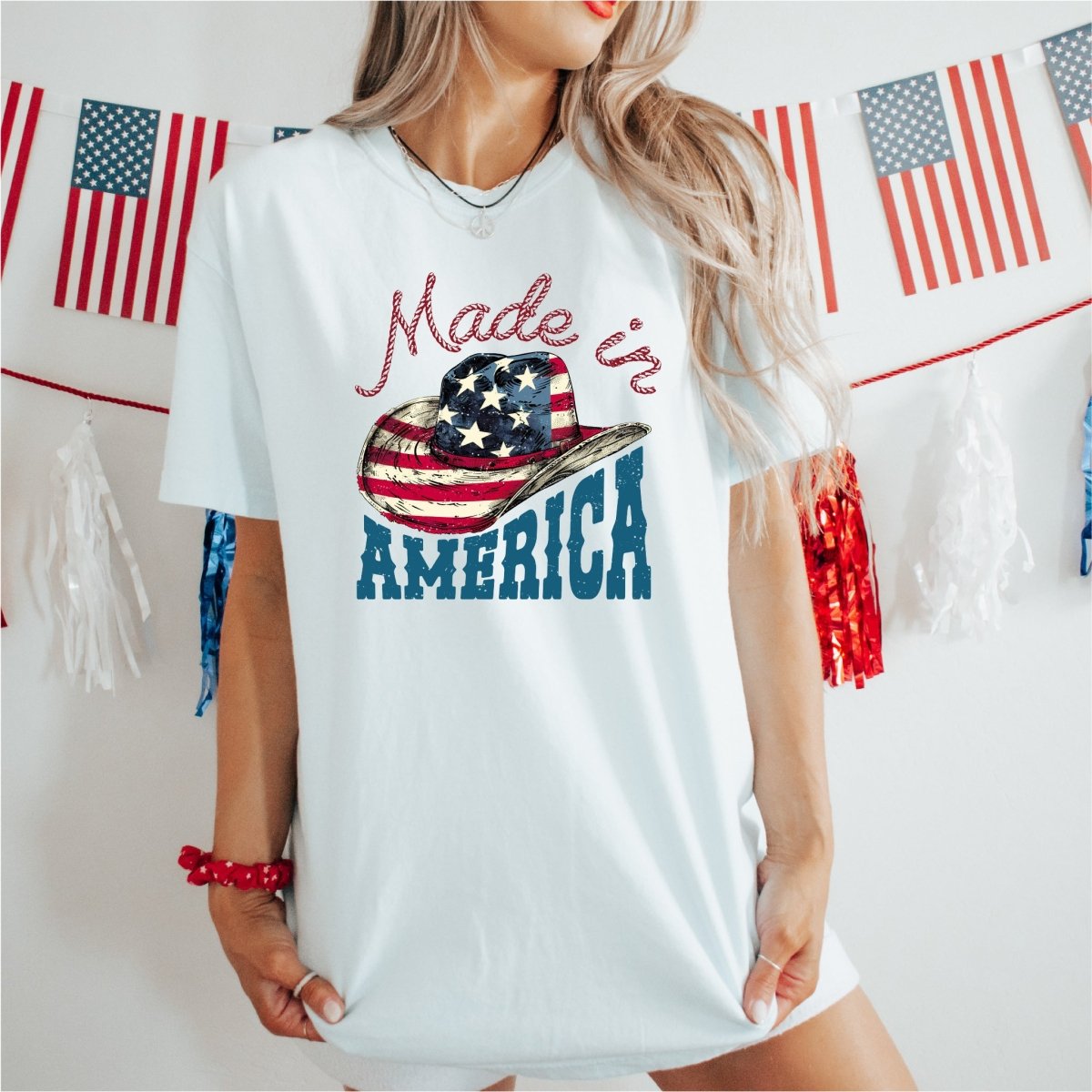 Made in America Western Patriotic DTF transfer - PrintPony