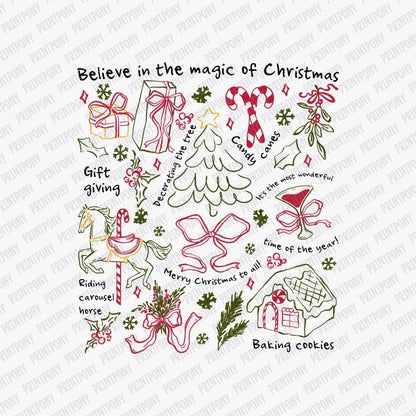 Magic of Christmas DTF transfer - PrintPony