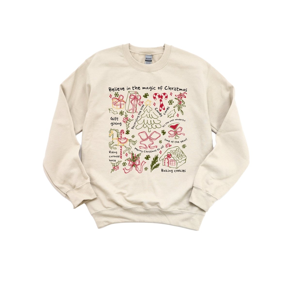 Magic of Christmas DTF transfer - PrintPony