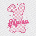 Mama Pink Bunny DTF transfer - PrintPony