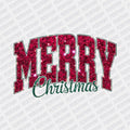 Merry Christmas Sparkly DTF transfer - Print Pony‚Äö√ë¬¢