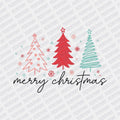 Merry Christmas Trees DTF transfer - Print Pony‚Äö√ë¬¢