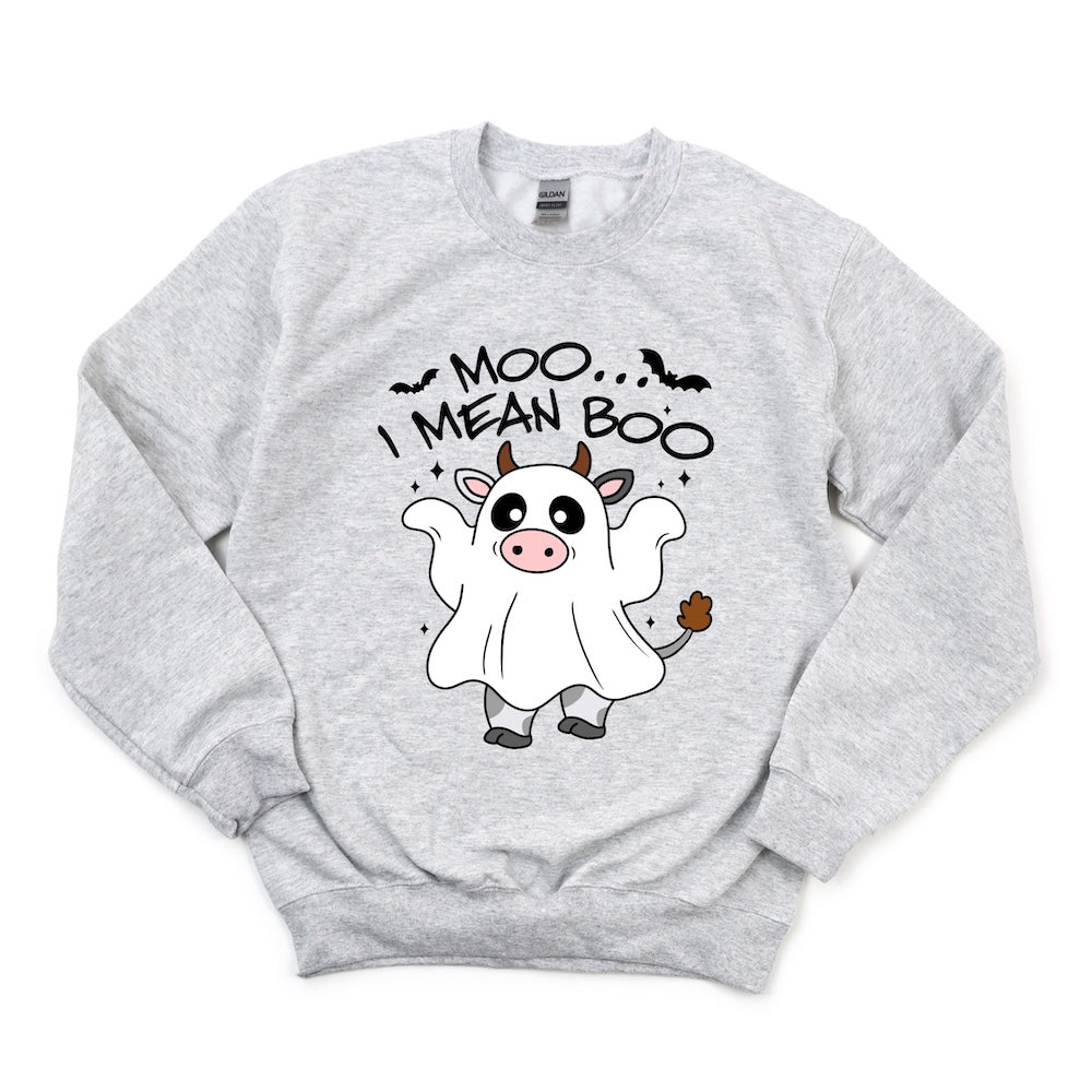 Moo... I Mean Boo DTF transfer - PrintPony