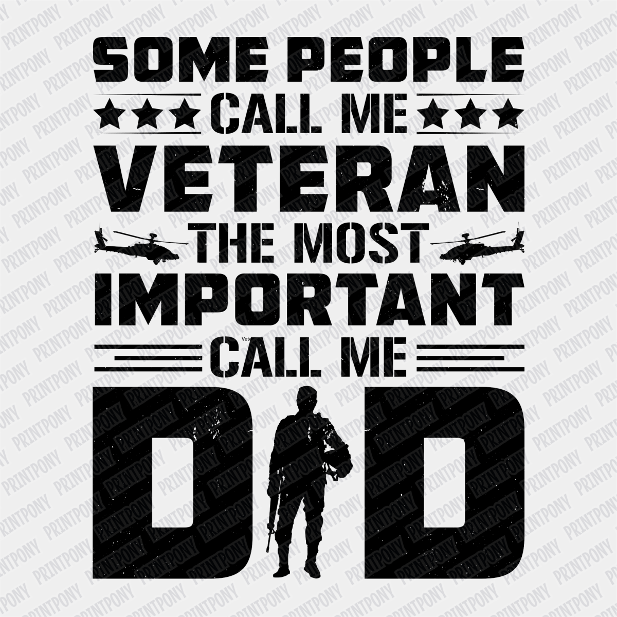Most Important call Me, Dad DTF Transfer - PrintPony®
