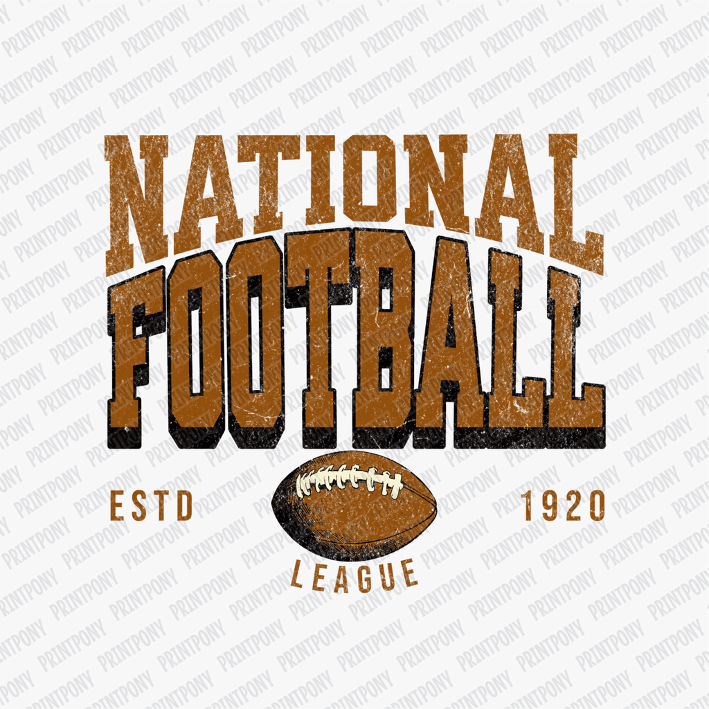 National Football DTF Transfer - PrintPony™