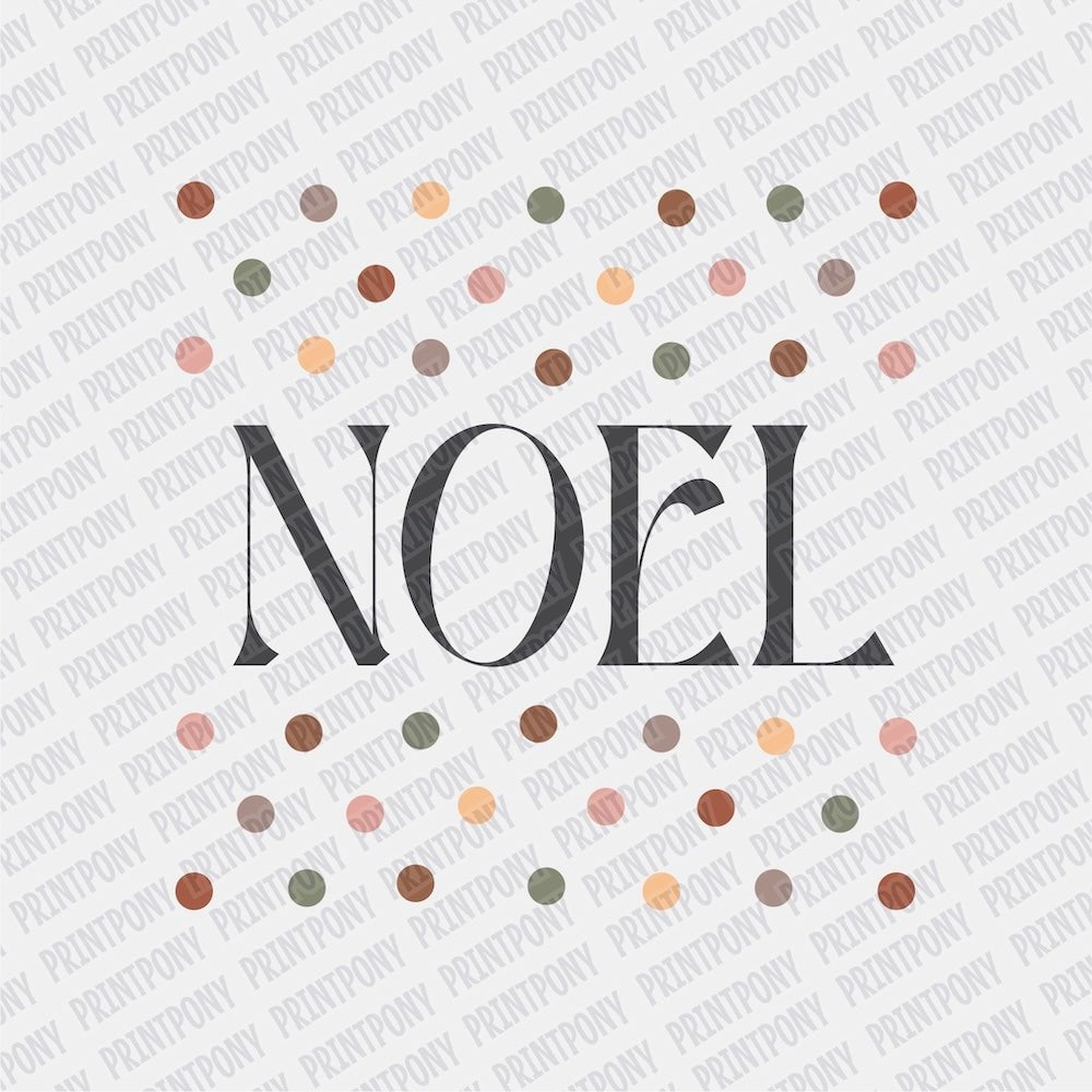 Noel DTF transfer - Print Pony‚Ñ¢