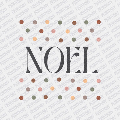 Noel DTF transfer - Print Pony‚Ñ¢