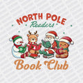North Pole Book Club DTF transfer - Print Pony‚Ñ¢