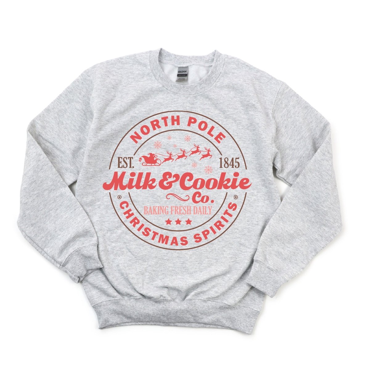 North Pole Milk & Cookie Co. DTF transfer - PrintPony®