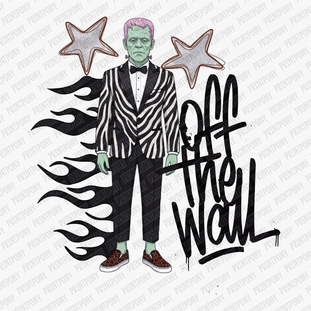 Off the Wall Hall Frank Halloween - DTF Transfer