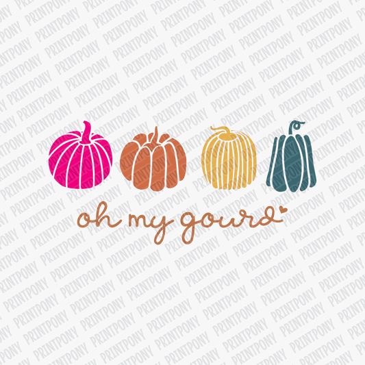 Oh My Gourd - DTF Transfer - PrintPony™