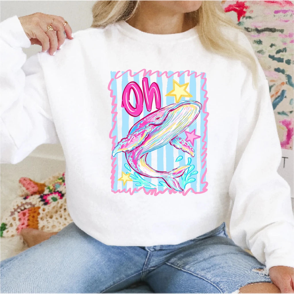 Oh Whale DTF Transfer - PrintPony
