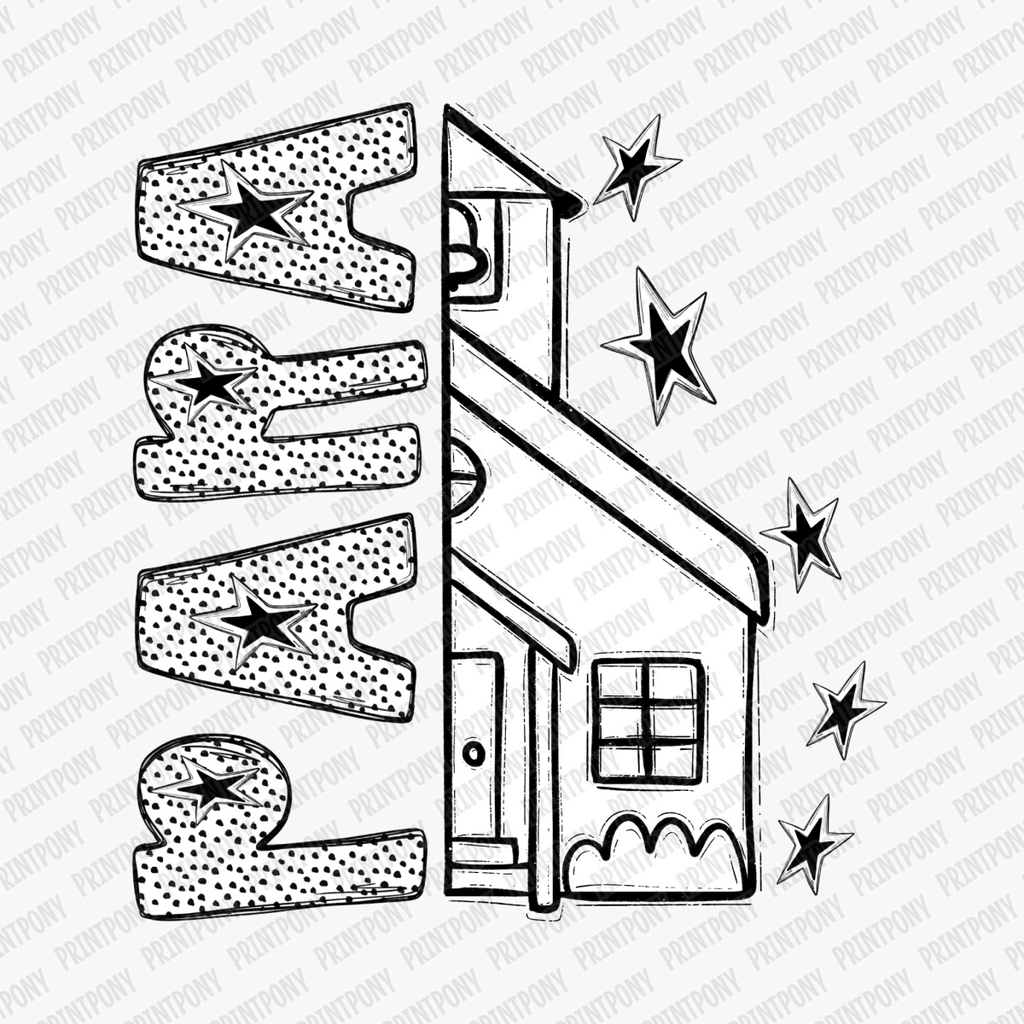 Para Dotted DTF transfer - PrintPony