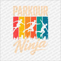 Parkour Ninja Track & Field DTF Transfer - PrintPony