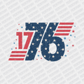 Patriotic 1776 - DTF Transfer - PrintPony