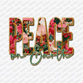Peace on Earth DTF transfer - PrintPony