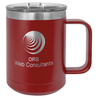 Personalized Custom Engraved 15 oz. Coffee Travel Mugs - PrintPony