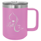 Personalized Custom Engraved 15 oz. Coffee Travel Mugs - PrintPony