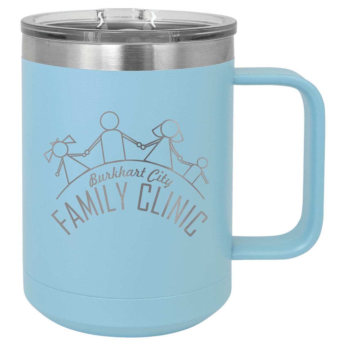 Personalized Custom Engraved 15 oz. Coffee Travel Mugs - Print Pony™