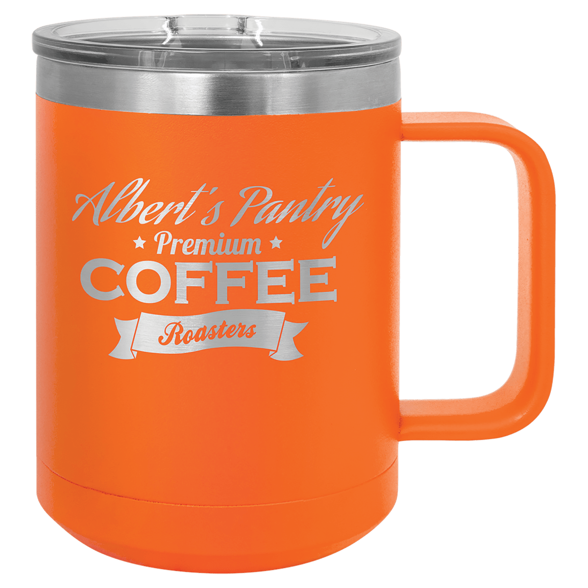 Personalized Custom Engraved 15 oz. Coffee Travel Mugs - PrintPony