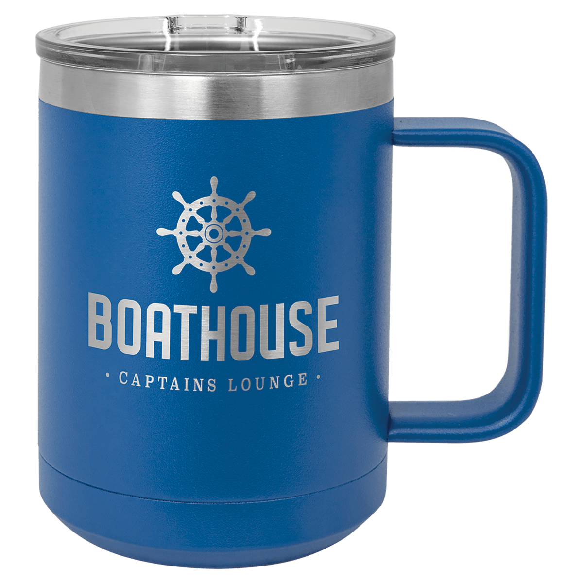 Personalized Custom Engraved 15 oz. Coffee Travel Mugs - PrintPony
