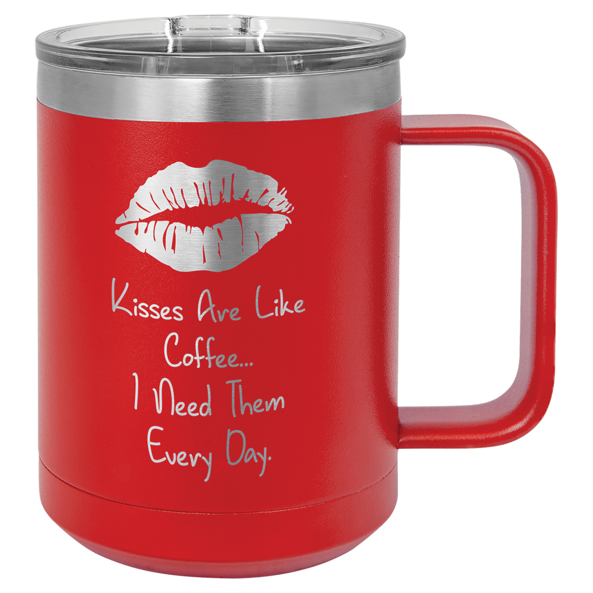 Personalized Custom Engraved 15 oz. Coffee Travel Mugs - PrintPony