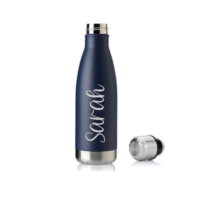 Personalized Custom Engraved 17 oz. Cola Shaped Water Bottle - Print Pony™