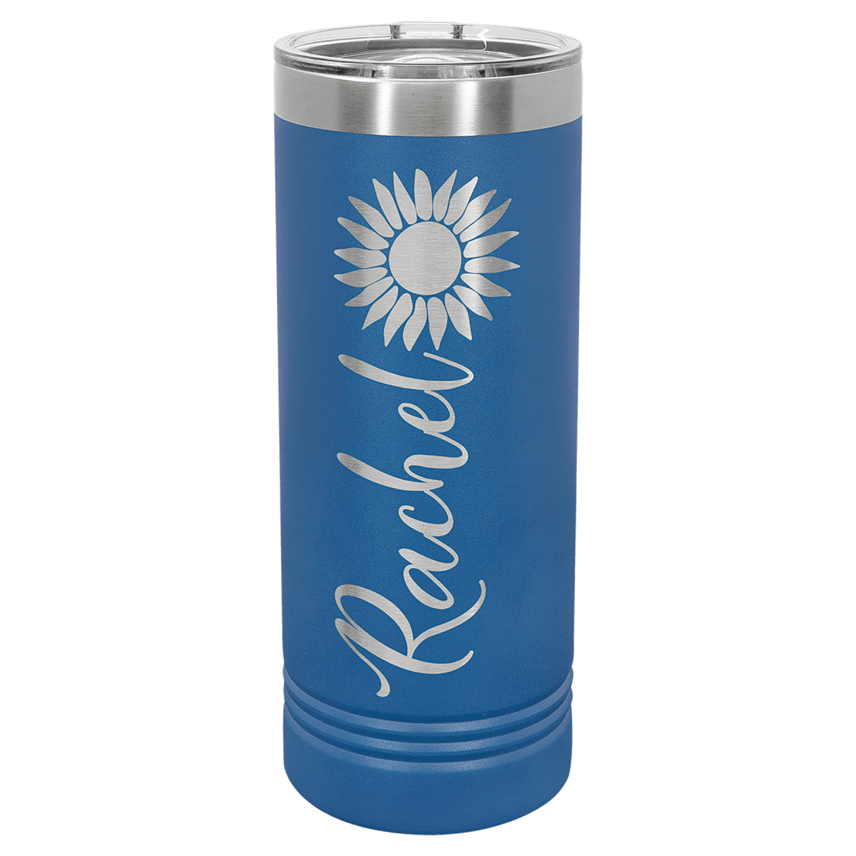 Personalized Custom Engraved 22 oz. Powder - Coated Skinny Tumblers - Print Pony™