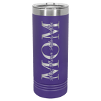 Personalized Custom Engraved 22 oz. Powder - Coated Skinny Tumblers - Print Pony™