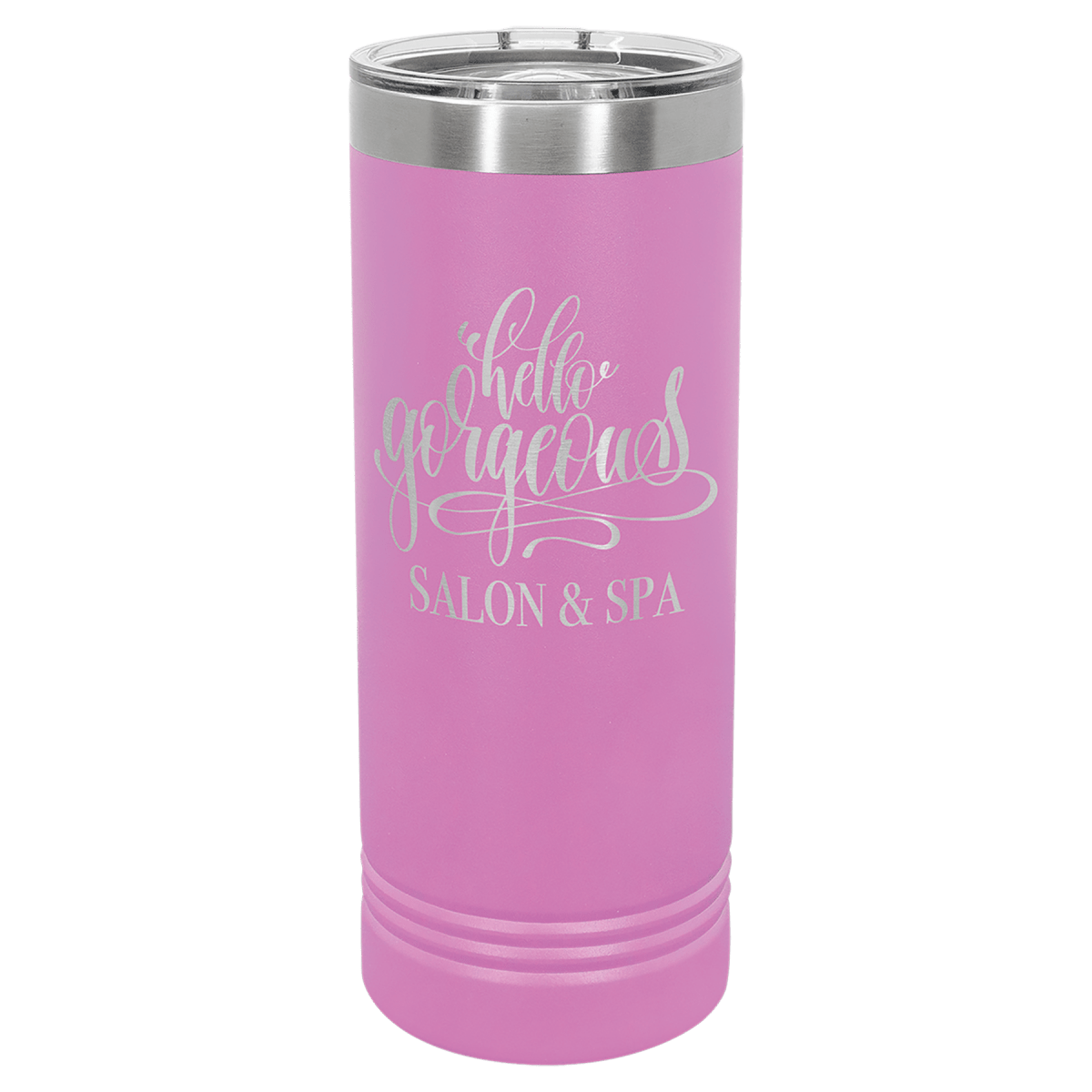 Personalized Custom Engraved 22 oz. Powder - Coated Skinny Tumblers - Print Pony™