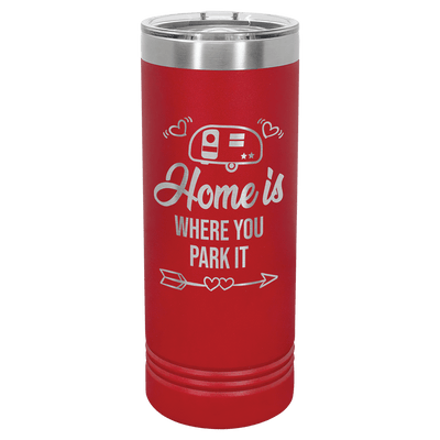 Personalized Custom Engraved 22 oz. Powder - Coated Skinny Tumblers - Print Pony™