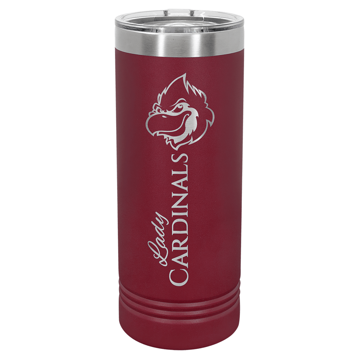 Personalized Custom Engraved 22 oz. Powder - Coated Skinny Tumblers - Print Pony™