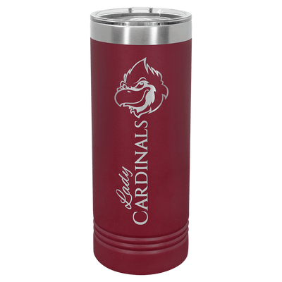 Personalized Custom Engraved 22 oz. Powder - Coated Skinny Tumblers - Print Pony™