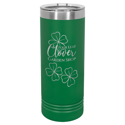 Personalized Custom Engraved 22 oz. Powder - Coated Skinny Tumblers - Print Pony™