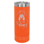 Personalized Custom Engraved 22 oz. Powder - Coated Skinny Tumblers - Print Pony™