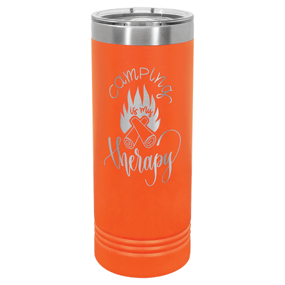 Personalized Custom Engraved 22 oz. Powder - Coated Skinny Tumblers - Print Pony™